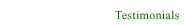 Testimonials